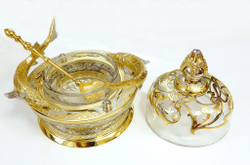 Икорница "Морская звезда - Аметист" (Златоуст)