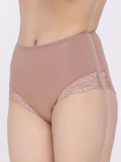 Набор из 2 высоких трусиков-слип Esencial (Размер: L) (Цвет: телесный)