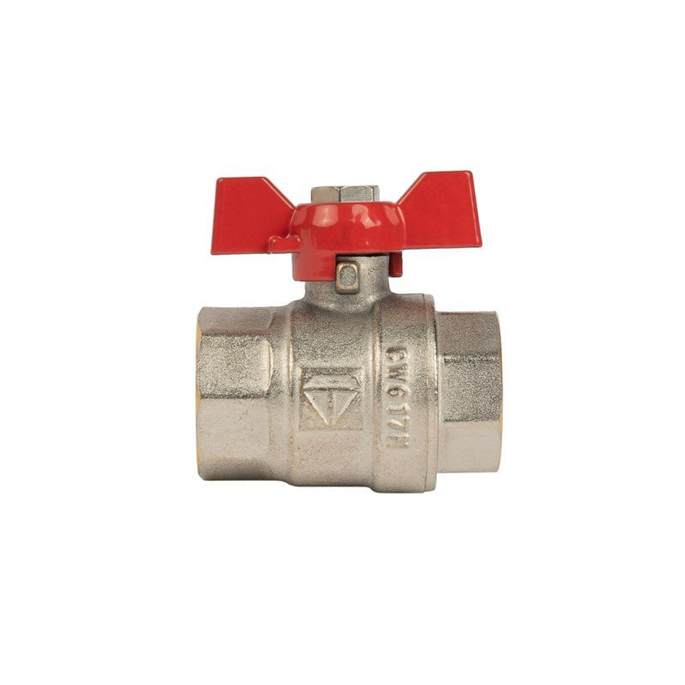 Кран шаровый ВР 3/4" бабочка HLV