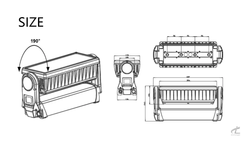 IP1000 STROBE LED Moving Light