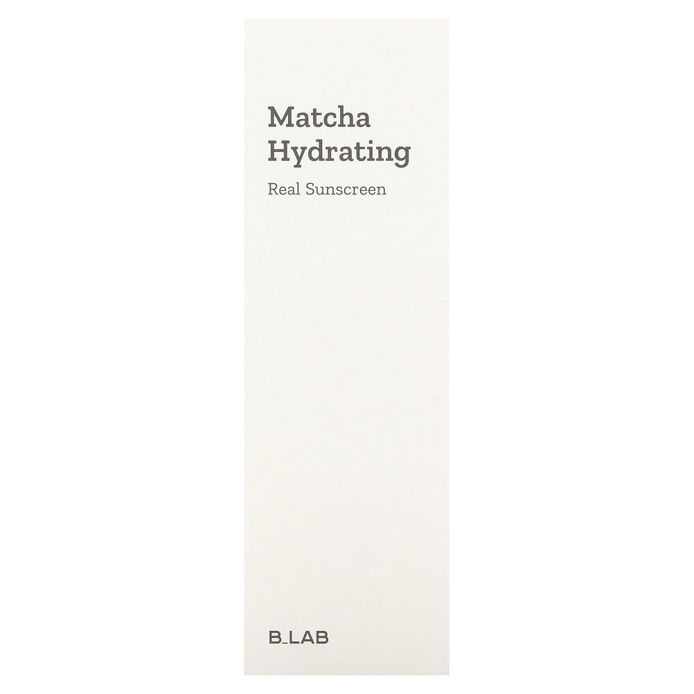 B_Lab, Matcha Hydrating, настоящее солнцезащитное средство, SPF 50+ PA ++++, 50 мл (1,69 жидк. унц.)