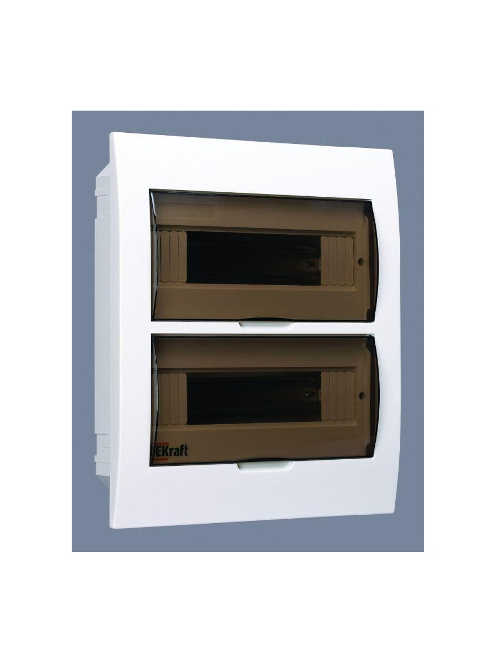 Корпус встраиваемый ЩРВ-П-24 35х30х10 24мод. IP41 пластик. DEKraft 31006DEK