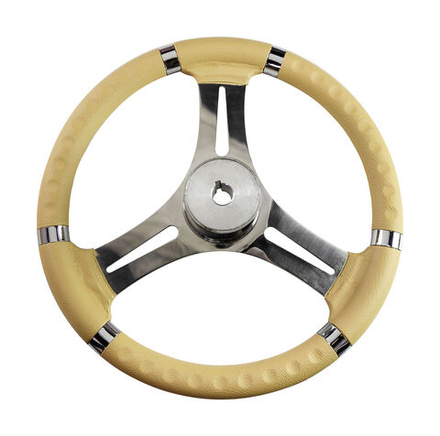 Рулевое колесо Osculati, диаметр 350 мм, цвет кремовый