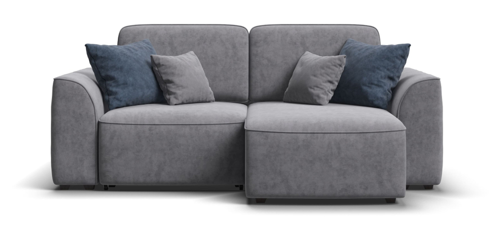 Угловой диван KING MODOOL Велюр Royal агат