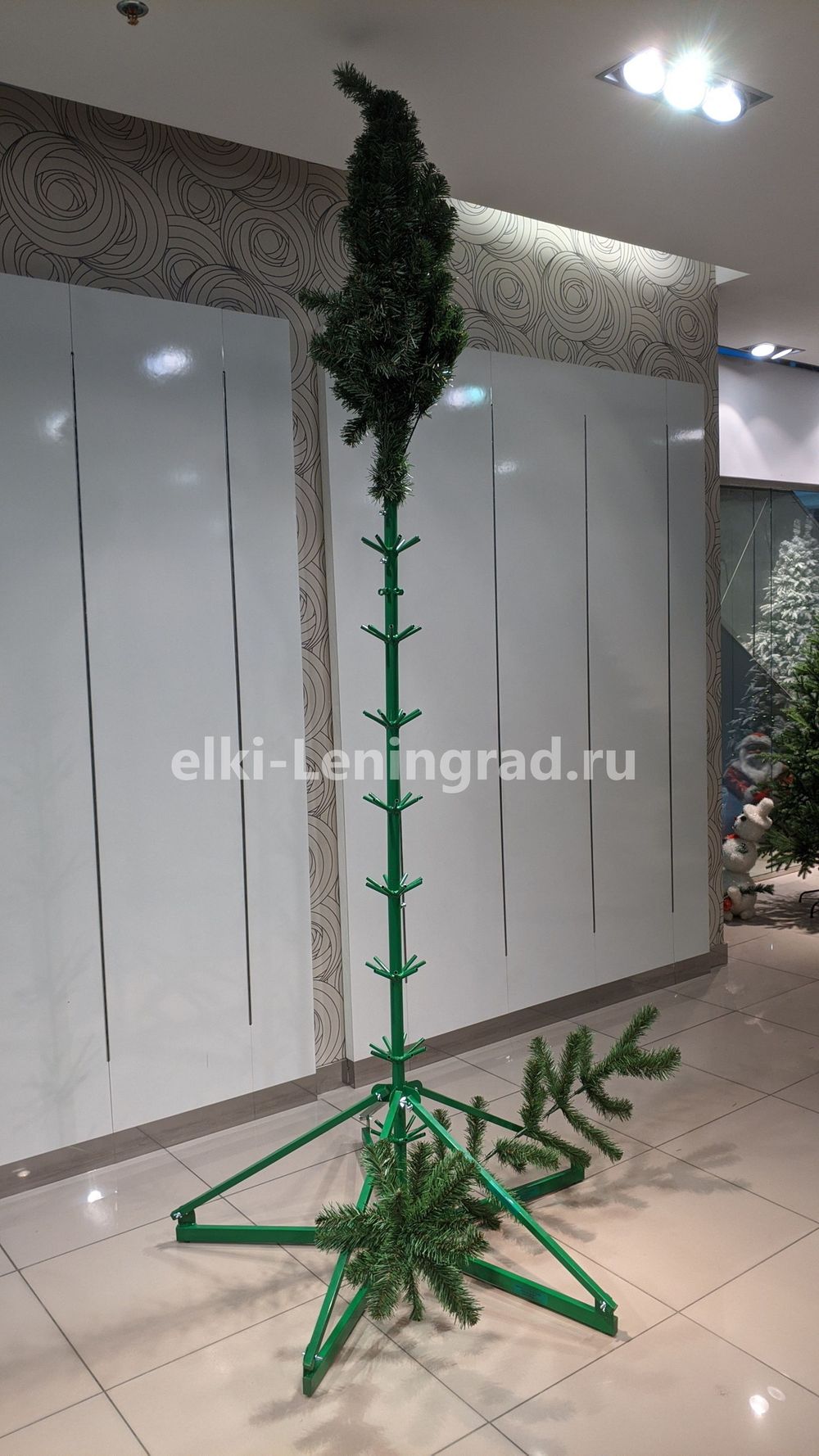 Большая елка «Рублевская» (пвх) 3 м