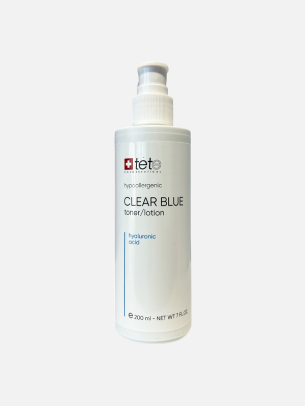 Тоник с гиалуроновой кислотой Clear Blue Toner-Lotion, TETe Cosmeceutical, 200 мл