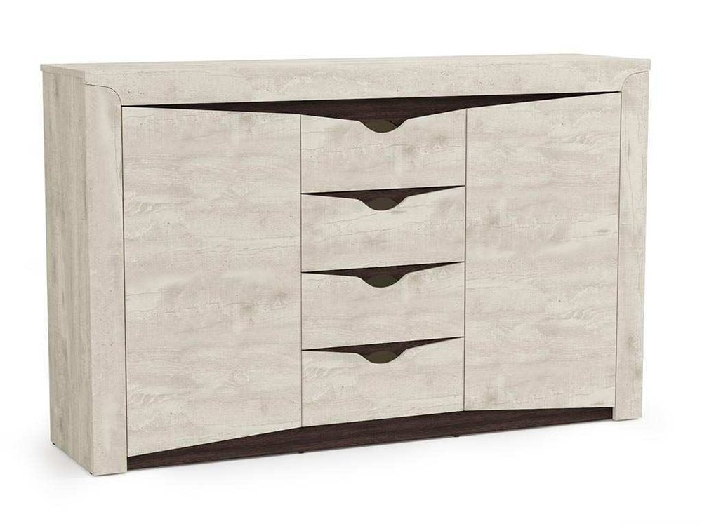 33.19 Лючия тумба бетон пайн белый/венге