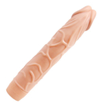 Телесный вибратор-реалистик Barbara - 22,5 см.