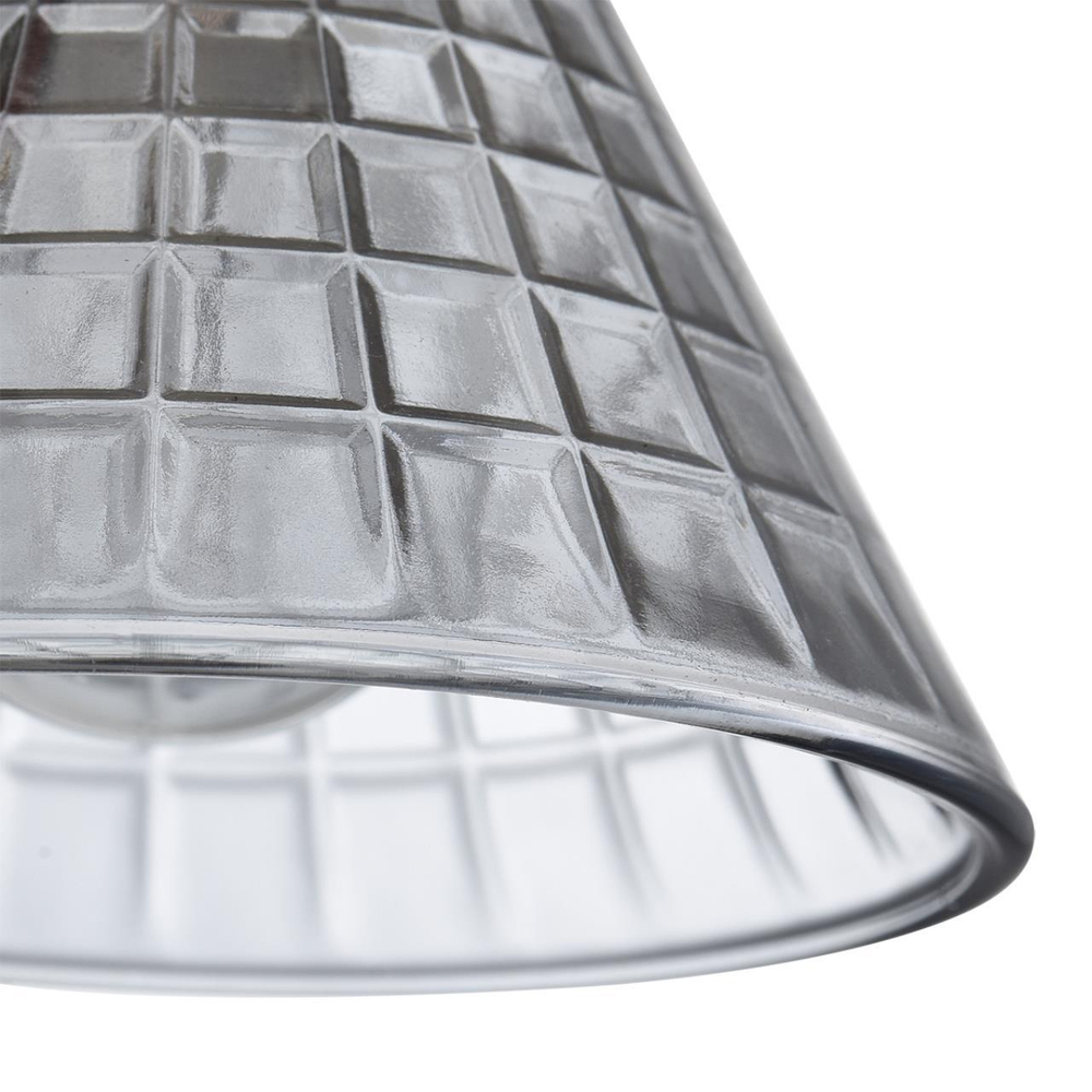 8044/6C MODERNI LN25 186 черный, латунь/дымчатый металл/стекло Люстра потолочная Е14 6*40W 220V ANRIYA