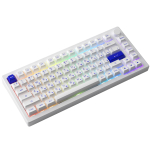 AKKO MOD007B PC Blue&White 3 Modes RGB Hot Swap  Akko V3 Piano Pro Switch,ASA profile keycap
