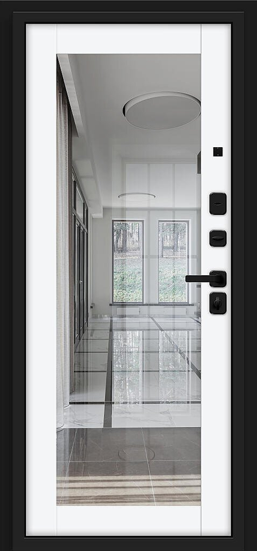 Флэт/SBlack Black Shell/White Silk 205*96 левое