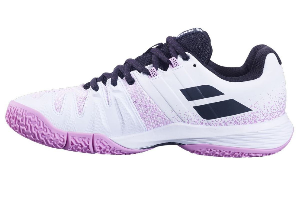 Женские кросовки для Padel Babolat Sensa - white/lilac
