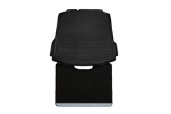 Коврик в багажник для с функцией защиты бампера Econom SKODA Rapid (Iр, II) , 2017-2020, 2020-, Лифтбэк, 1 шт. (полиуретан) ELEMENT.SET.023