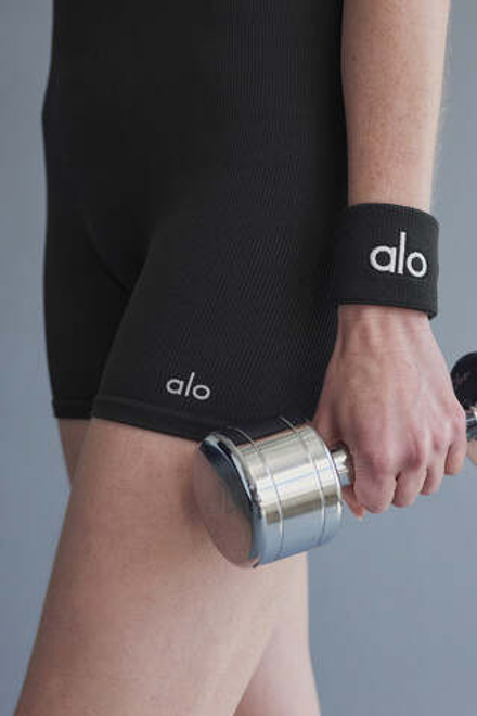 Alo yoga Спортивные напульсники, черный