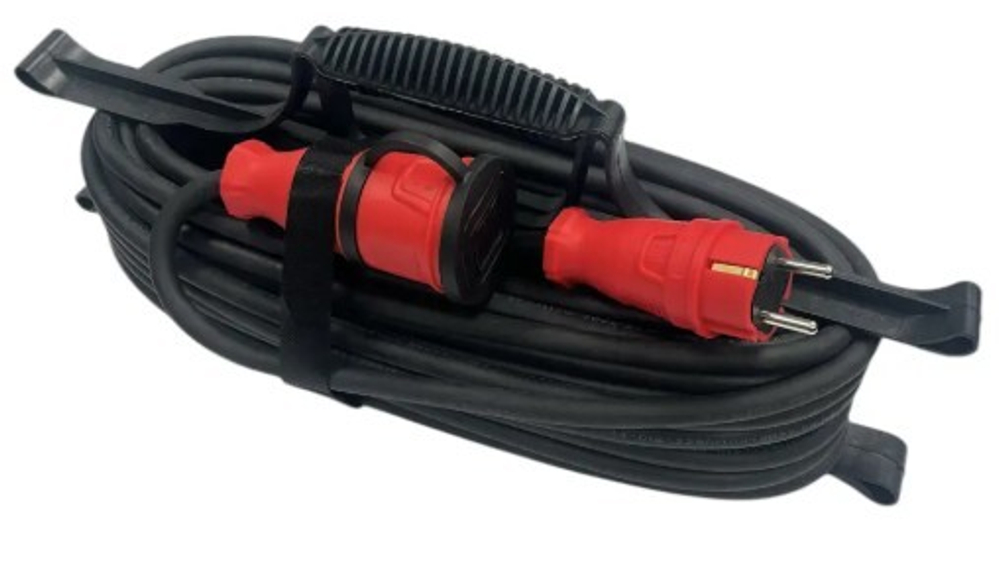Удлинитель силовой iTOK i-CONNECT-COLOR-SUR-KG-315-1-44-20-RED