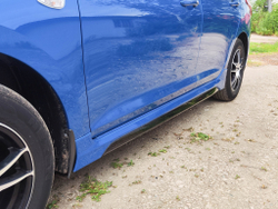 Накладки порогов Hyundai Solaris 2