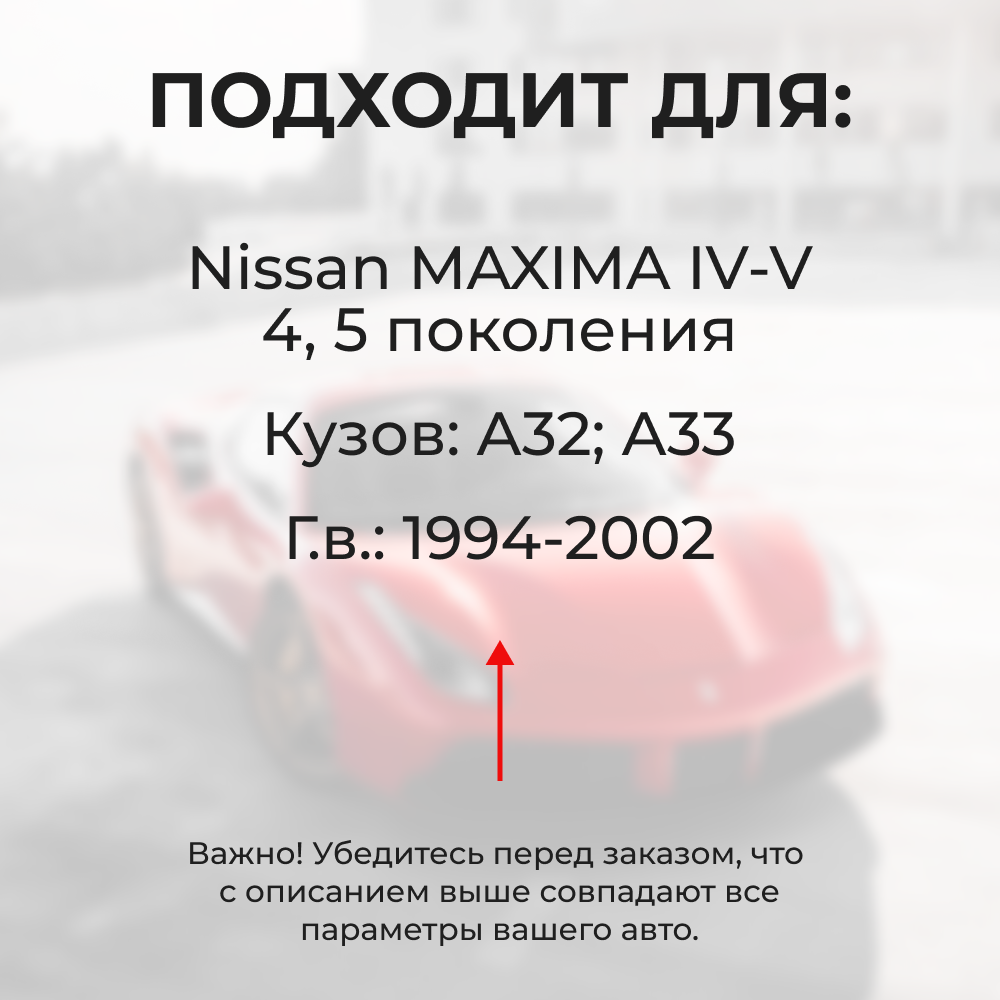 Ремкомплект (втулки) петель дверей Nissan MAXIMA (IV-V) А32,A33 (2 петли, RPD1-2) 1994 - 2002