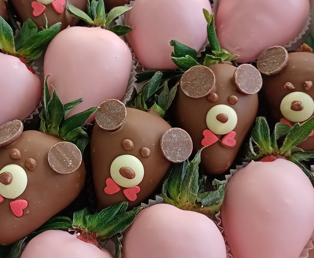 Клубника в шоколаде "Мишки"