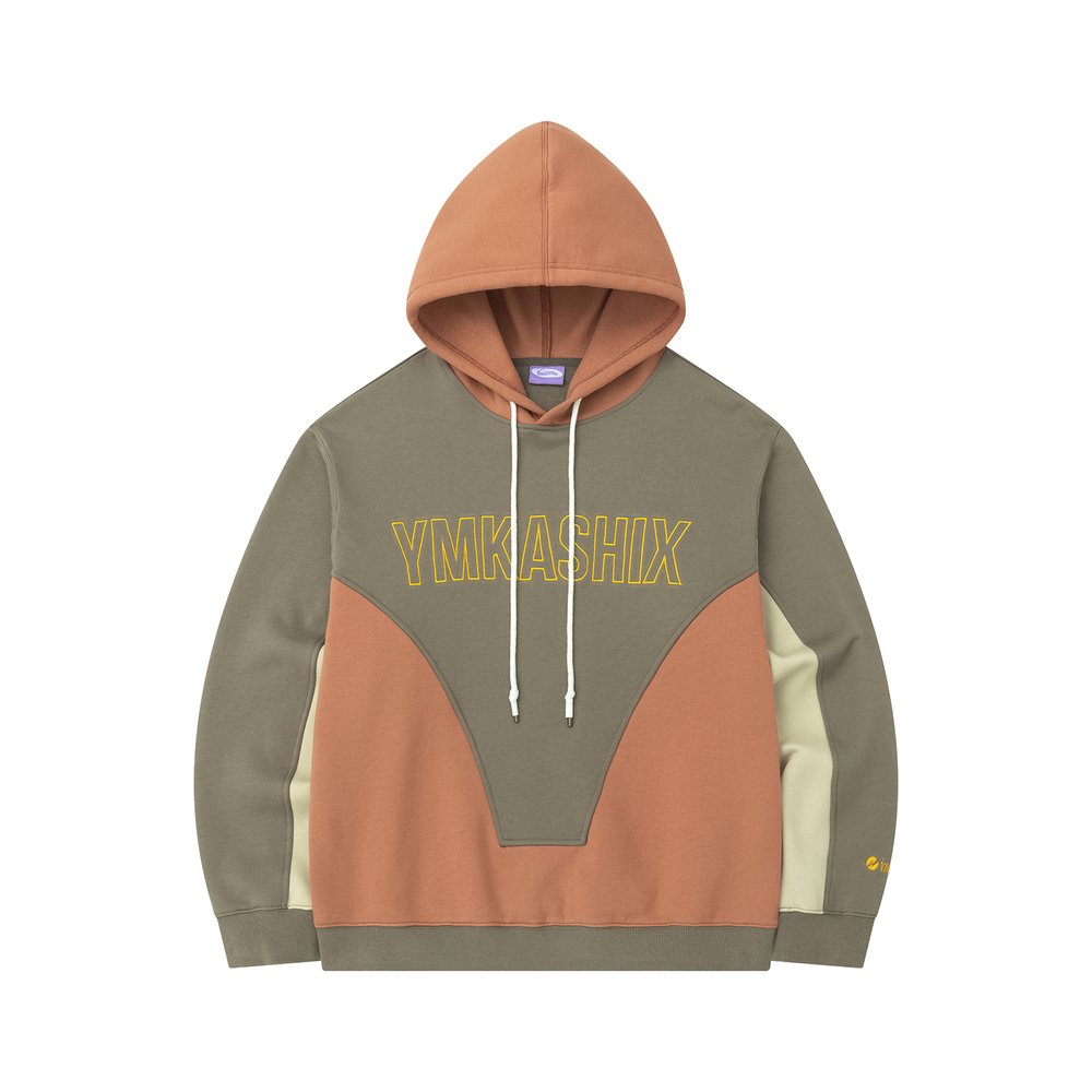 Худи Ymkashix three color block