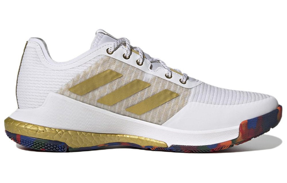 Adidas Wmns Crazyflight "White Gold Metallic" Women"s