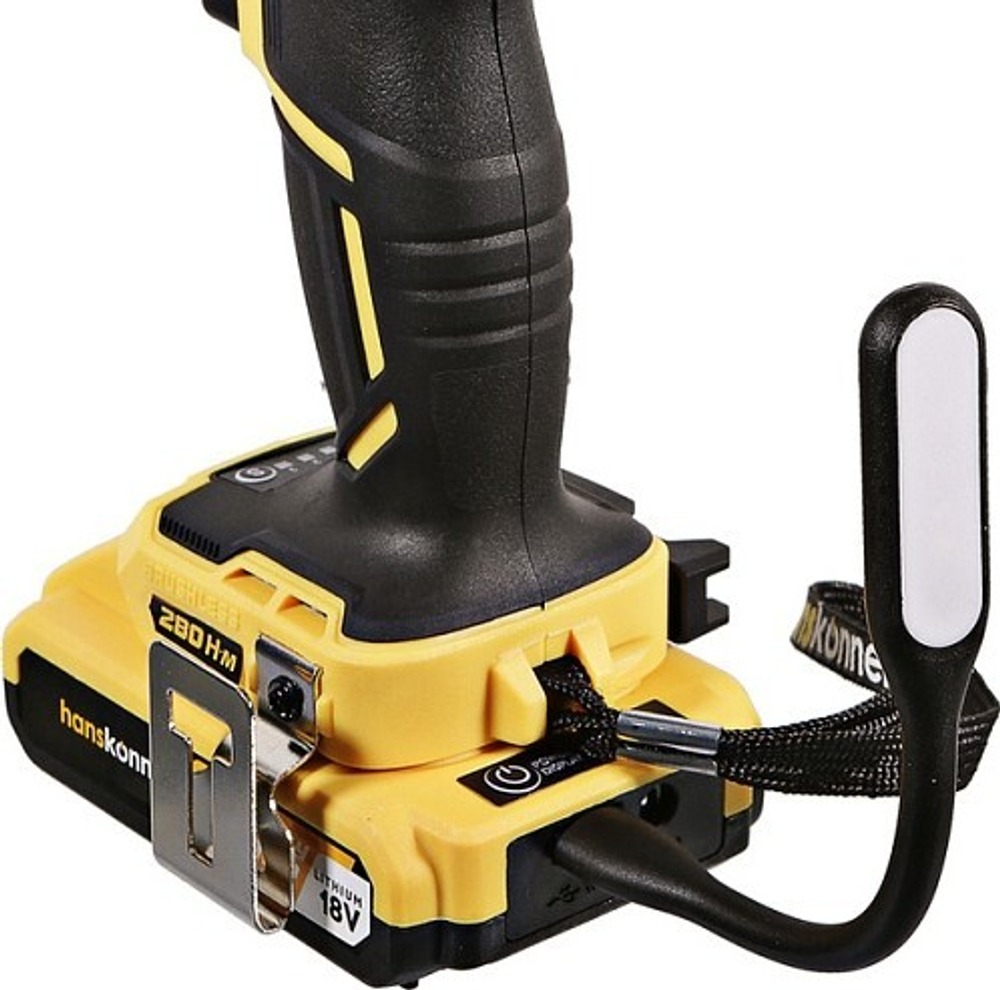 Гайковерт аккумуляторный HANSKONNER HCD18280H