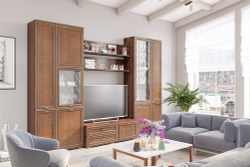 Гостиная Ливорно. Комплект 2, орех