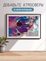 Постер плакат Бакуго Взрыв My Hero Academia Моя Геройская Академия