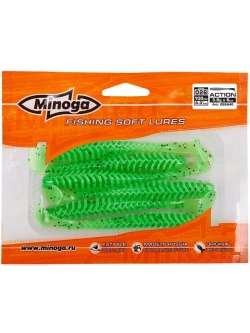 Силиконовая приманка ACTION 4,0"(6шт) 100мм, цвет 026