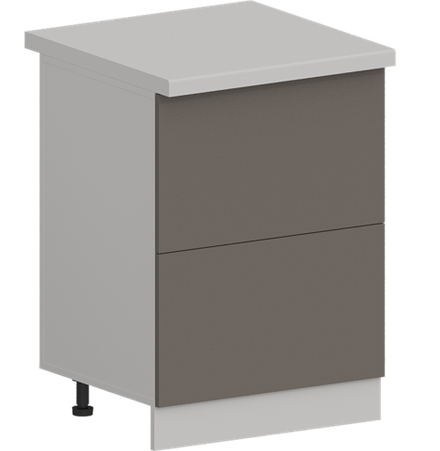 Кухня Модуль ШН2Я 600 Ликата / Грей Софт