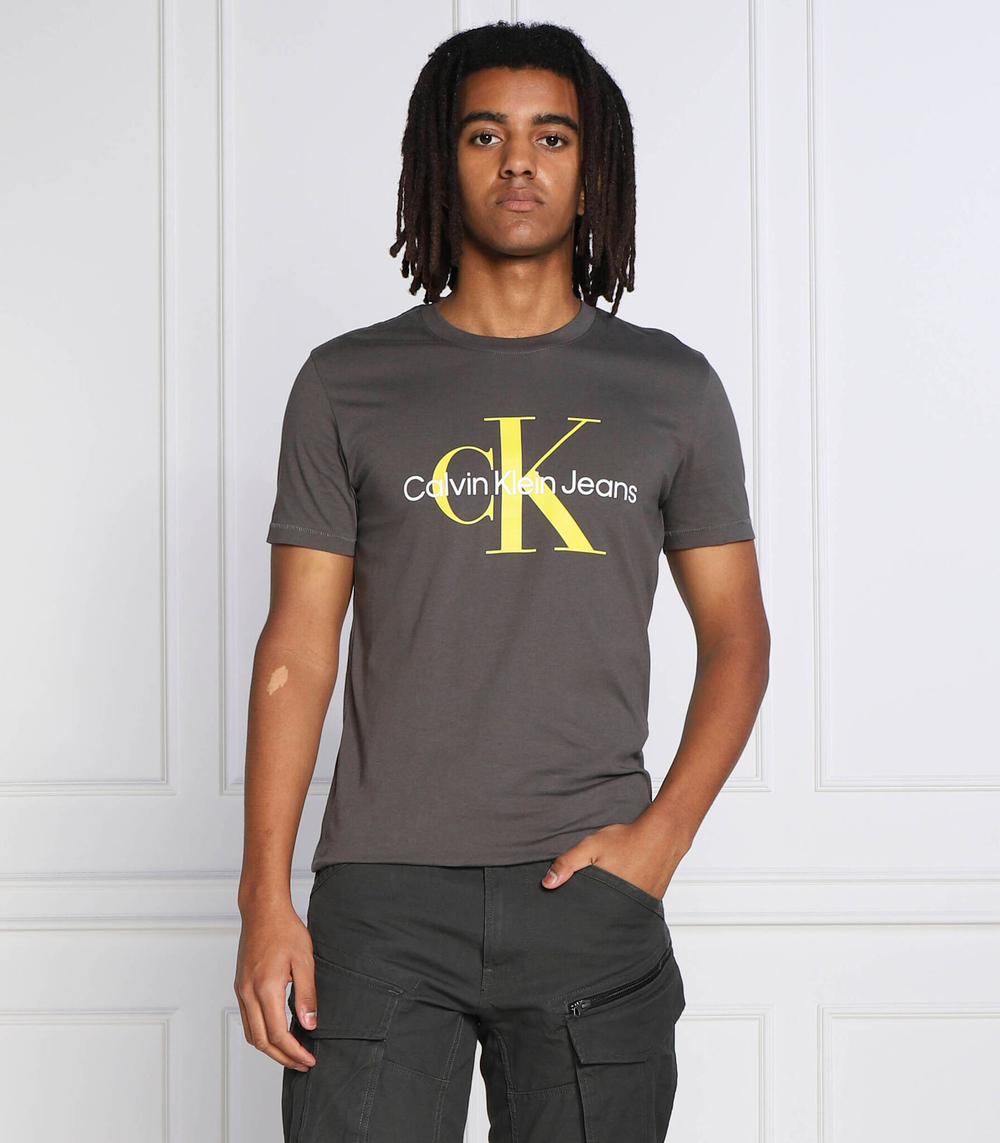 Футболка CALVIN KLEIN JEANS - серый(J30J320806)