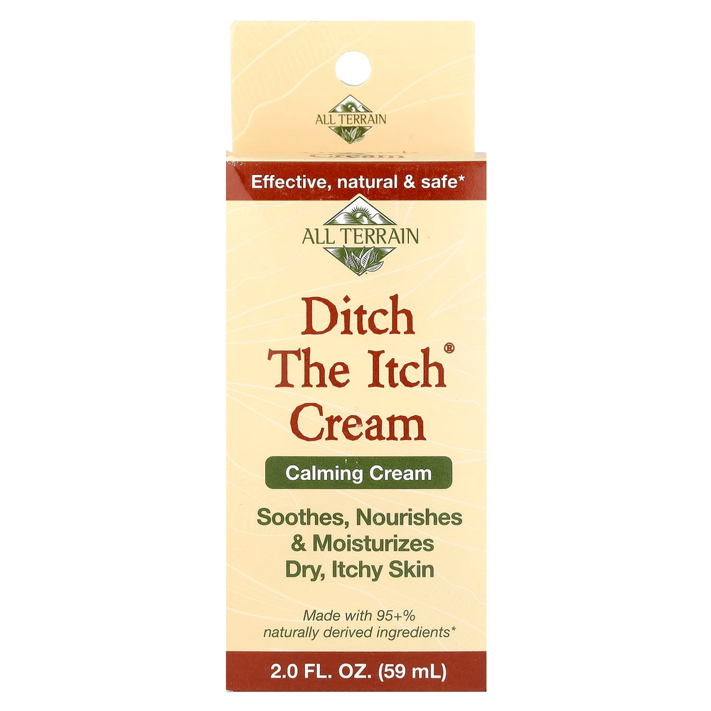 All Terrain, Ditch The Itch® Cream, успокаивающий крем, 59 мл (2 жидк. унц.)