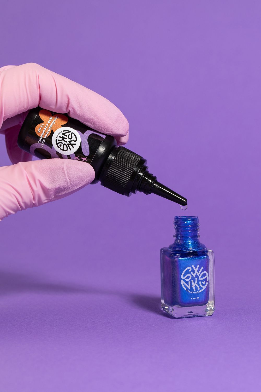 Swanky Stamping Разбавитель лака для стемпинга, 15мл3