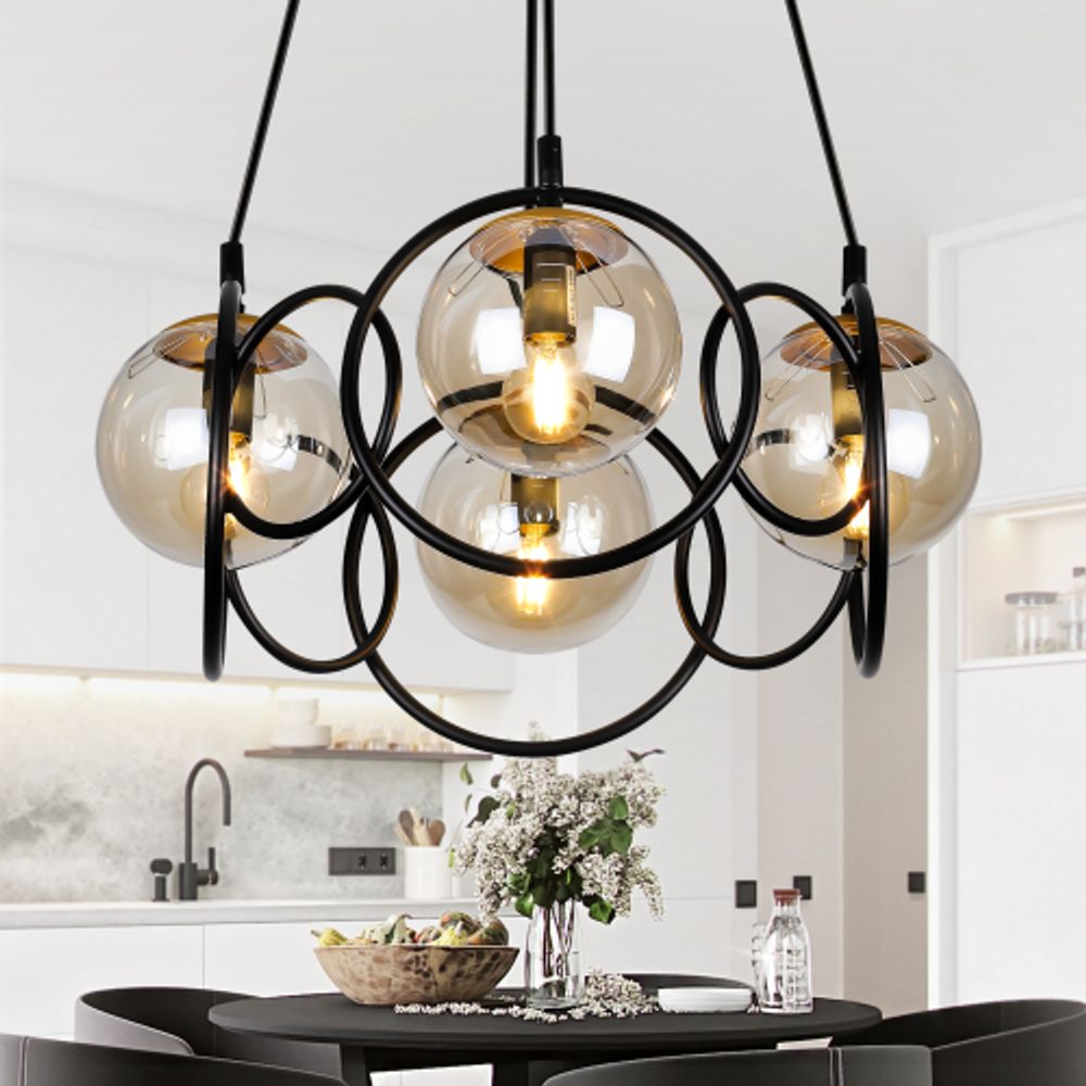 Люстра Rivoli Ariadna 4074-204 4 х E14 40 Вт дизайн | Rivoli