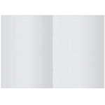 Тетрадь общая BG, А4, 96 листов в клетку, обложка бумвинил, зеленый, эконом