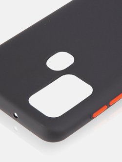 Чехол ROSCO для Samsung Galaxy A21s оптом (арт. SS-A21S-FRESH-BLACK-RED)