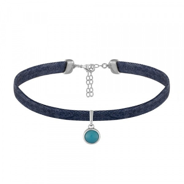 Чокер Possebon Blue Sky Agate B0113.21 BL/S