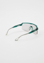 Спортивные очки с диоптриями HILX Inferno Shiny Crystal Green / Photochromic Purple Mirror Lens