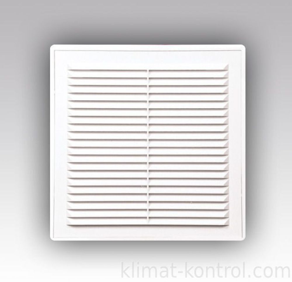 Решетка 250*250 A2525R вентиляционная разъемная без сетки 249х249, полистирол ERA