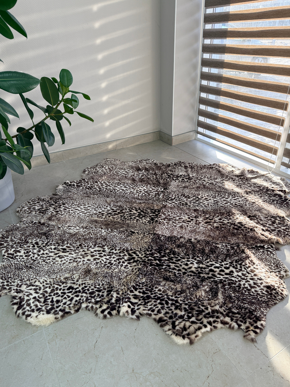 Ковер шкура натуральная овчина Меховой