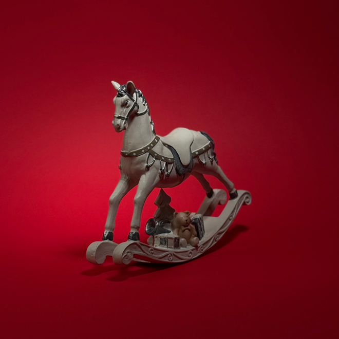 Декор Лошадка-качалка, 19*5*22см