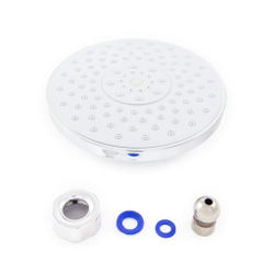 Лейка для верхнего душа Ø 200 мм, светло-серая + хром DC 5024