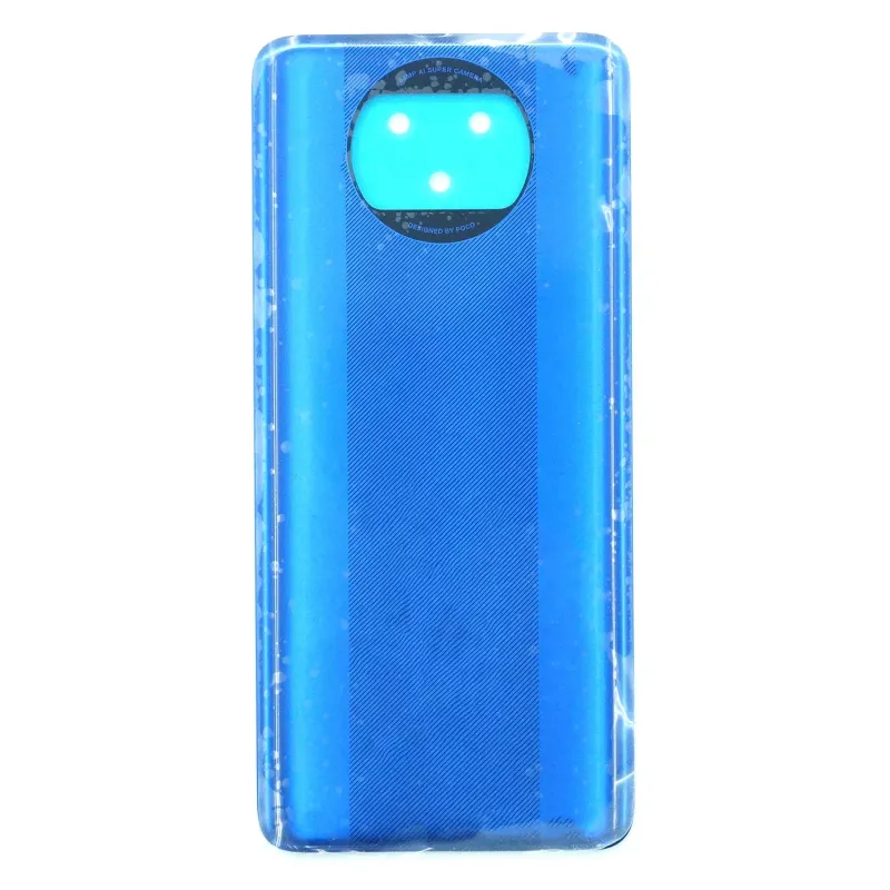 Задняя крышка для Poco X3 синий (уценкка)