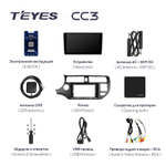 Teyes CC3 9"для KIA Rio 2011-2015