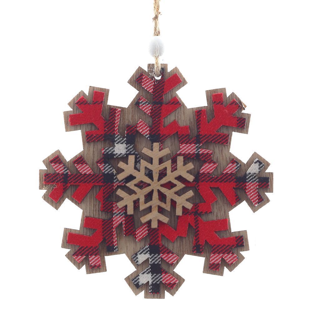 GAEM Украшение новогоднее "Снежинка", L10 W0,5 H11 см, 3в.