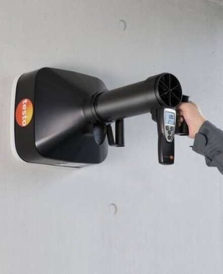 Измеритель скорости потока воздуха Testo 417 ( набор воронок и выпрямитель потока ) 0563 4172