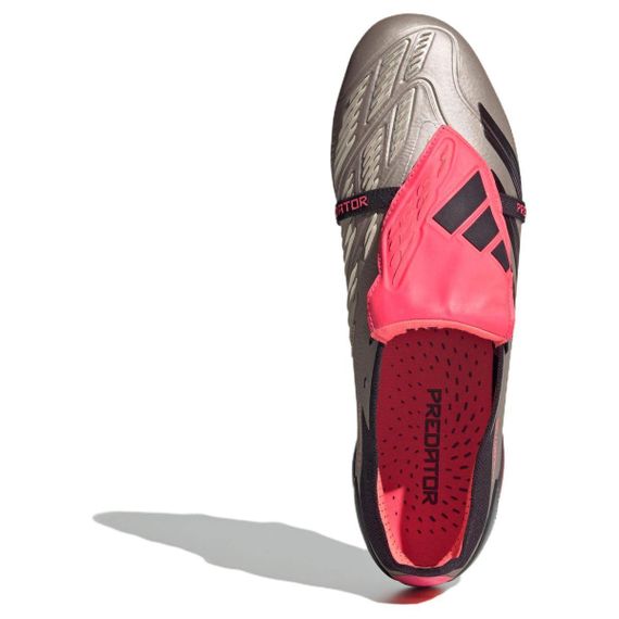 Элитные бутсы Adidas PREDATOR Низкие Серые кроссовки