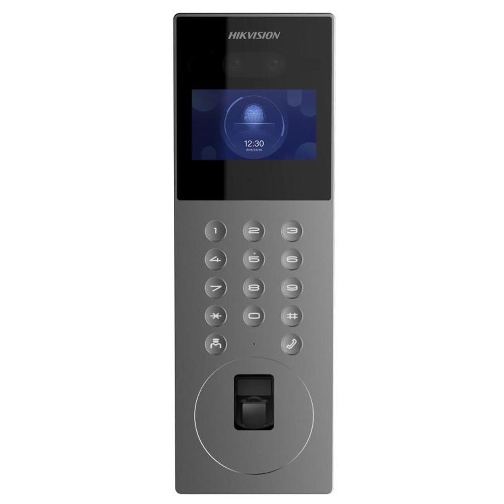 DS-KD9203-FE6  2 МП IP вызывная панель с сенсорным LCD-экраном