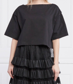 футболка Red Valentino - черный(XR3MG12Z6DT)