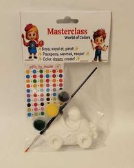 Gips fiqurlar. Masterclass world of colors 2