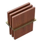 Вставка-держатель и доски FP-04-GB hpl-пластик/графит